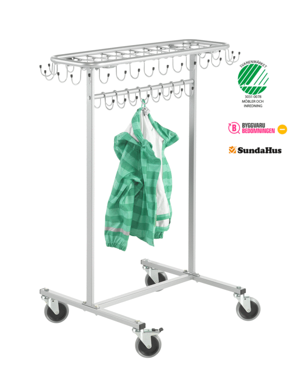 Klädvagn Roller Midi