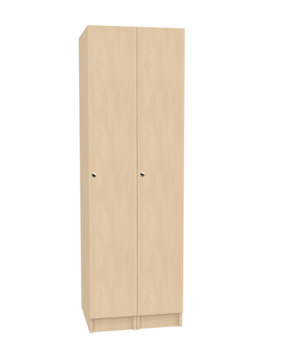 Klädskåp med hel dörr